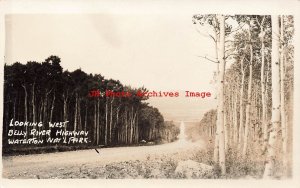 Canada, Alberta, RPPC, Waterton Lakes National Park, Looking West, Photo