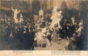 CPA Salon de 1911 J. GRUN - Un vendredi au Salon des Artistes Francais (217849)