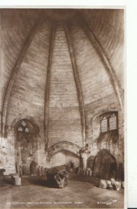 Somerset Postcard - XIV Century Abbot's Kitchen - Glastonbury Abbey - RP TZ11549