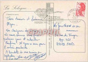 Postcard Modern Sologne