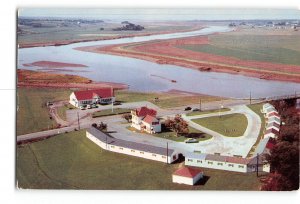 Truro Nova Scotia Canada Vintage Postcard View of Salmon River