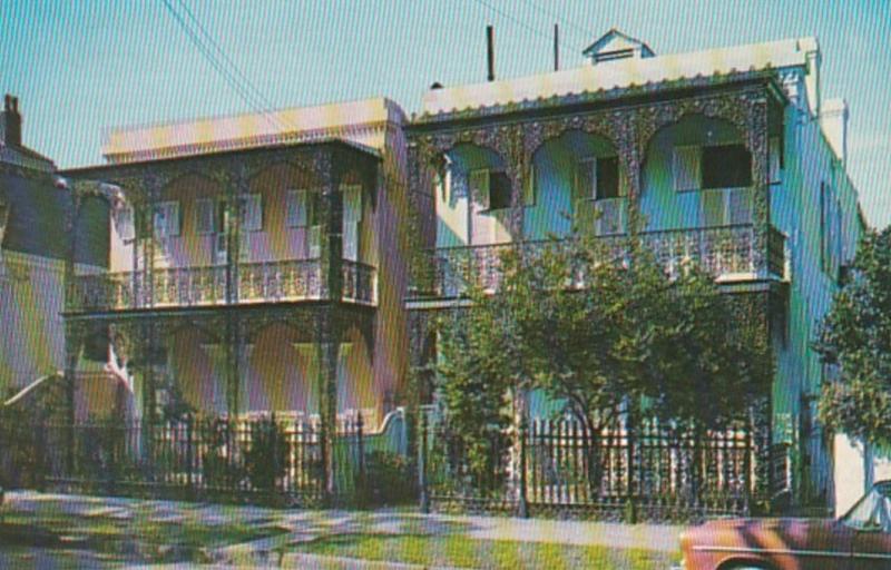 Louisiana New Orleans Vieux Carre Antebellum Homes