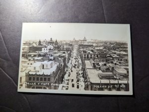 Mint Mexico PPC Postcard Main View and Street of Mexico City