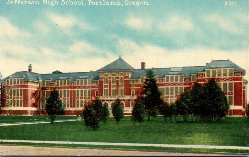 Oregon Portland Jefferson High School