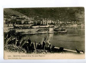 191354 FRANCE MONACO MONTE-CARLO view Vintage postcard