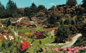 Canada Vancouver British Columbia Queen Elizabeth Park Vintage Postcard 07.77