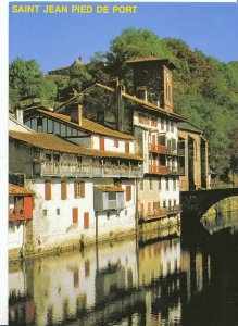 France Postcard - St-Jean-Pied-De-Port - Pays Basque - Le Pont d'Espagne  AB2300