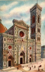 Italy Firenze Facciata della Cattedrale