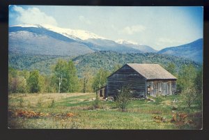 Mount Washington, New Hampshire/NH Postcard, Old Wooden House, White Mountains