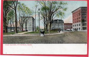 12777 Trolley Cars at Park Square, Pittsfield, Massachusetts