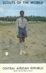 Cental African Republic Boy Scouts of America, Scouting Copyright 1968 Unused 
