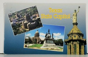 Texas State Capitol Vignette 1996 to Claude Benedict Lansing Mich Postcard J15