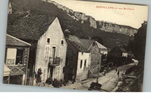 BOUILLAND FRANCE Street Scene c1910 Postcard