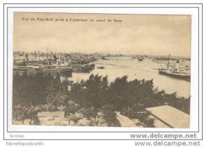 Oceanliners waiting at Port Said, Egypt, 00-10s