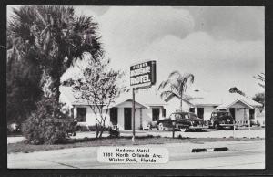 Moderne Motel Winter Park Florida Unused c1950s