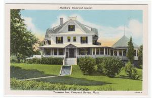 Tashmoo Inn Vineyard Haven Martha's Vineyard Massachusetts postcard