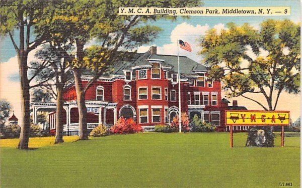 YMCA Building in Middletown, New York