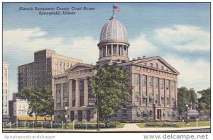 Illinois Springfield Historic Sangamon County Court House