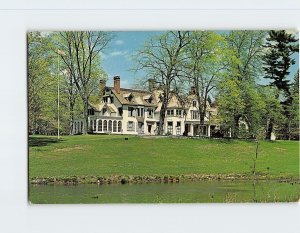 Postcard Ringwood Manor House, Ringwood Manor State Park, Ringwood, New Jersey