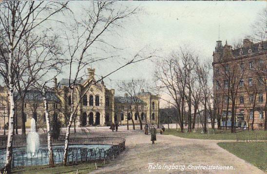 Sweden Helsingbord Centralstationen 1906