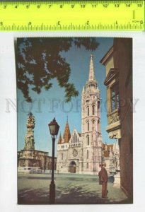 475264 Hungary Budapest Trinity Square Matthias Temple postcard