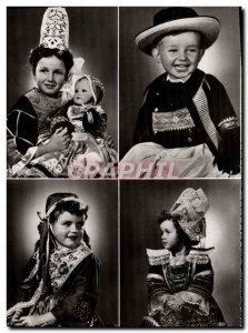 Postcard Modern Brittany Pont De L & # Costume 39Abbe Plougastel Daoulas Quim...