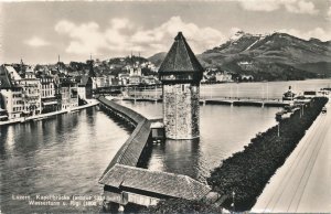 RPPC Luzern, Switzerland - Water Tower and Chapel Bridge