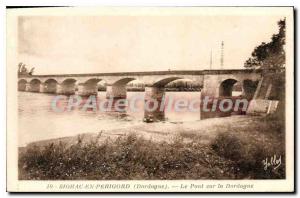 Postcard Old Storac En Perigord The Bridge On The Dordogne