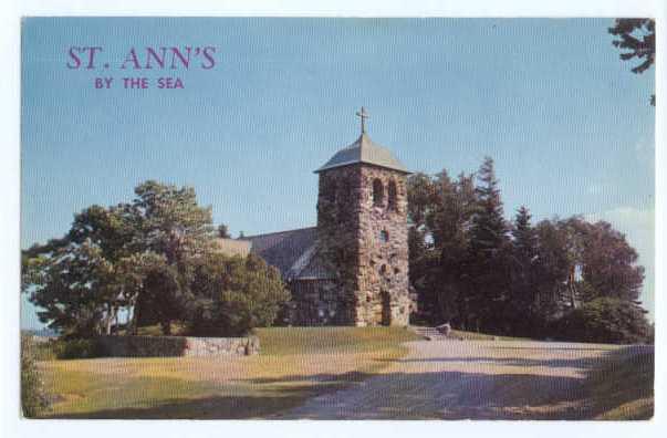 St. Ann's By the Sea, Kennebunkport, Maine, ME,  Chrome