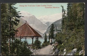 Canada Postcard - Trail Near Lake Louise Chalet, Canadian Rockies  RT2042