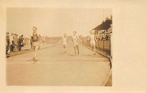 Waterville ME Colby College Track & Field Events Atkins Studio RPPC A-8