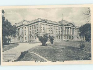 Pre-Chrome HIGH SCHOOL SCENE Omaha Nebraska NE AG6553