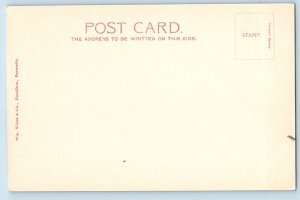 Bermuda Postcard Formation Presentation of Colours Drums Flag c1905 Antique