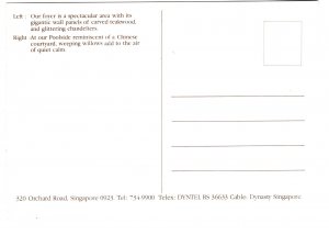 The Dynasty, Singapore, Hotel Lobby Pool