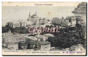 Old Postcard Collection Artistic Monte Carlo general view