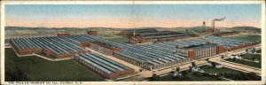 Elmira NY Willys-Morrow Co Factory Fold Open c1920 Postcard