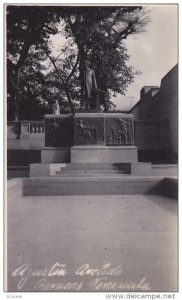 RP: Agustin Arclido Statue - CARACAS , Venezuela , 20-30s