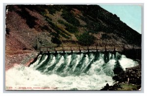 Power Dam Ogden Canyon Utah UT DB Postcard T20