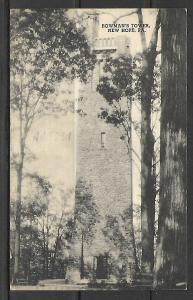 Pennsylvania, New Hope - Bowman's Tower - [PA-107]