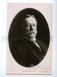 193538 US President William TAFT Vintage PHOTO Facsimile PC