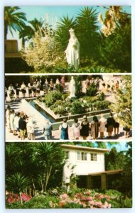 ALHAMBRA, CA California ~ Carmelite Sisters RETREAT HOUSE  c1960s Postcard