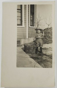 RPPC Huntington WV Brakenhoff Family Cutest Boy to Nokomis Illinois Postcard R3