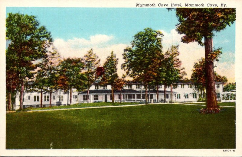 Kentucky Mammoth Cave The Mammoth Cave Hotel Curteich