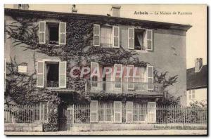 Old Postcard Arbois Pasteur's house