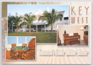 Key West FL~Harry S Truman Little White House~Card Table~Piano~Continental PC