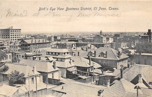 Business District Bird's Eye View - El Paso, Texas TX  