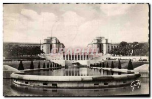 Modern Postcard Paris And Her Mervelles of the Chaillot Palace Gardens