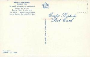 Canada, Quebec, Latbiniere, Laurier Station, Philray Motel & Restaurant