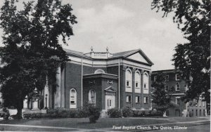 Illinois Du Quoin First Baptist Church Curteich