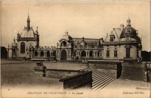 CPA Chantilly- Chateau , La facade FRANCE (1008646)